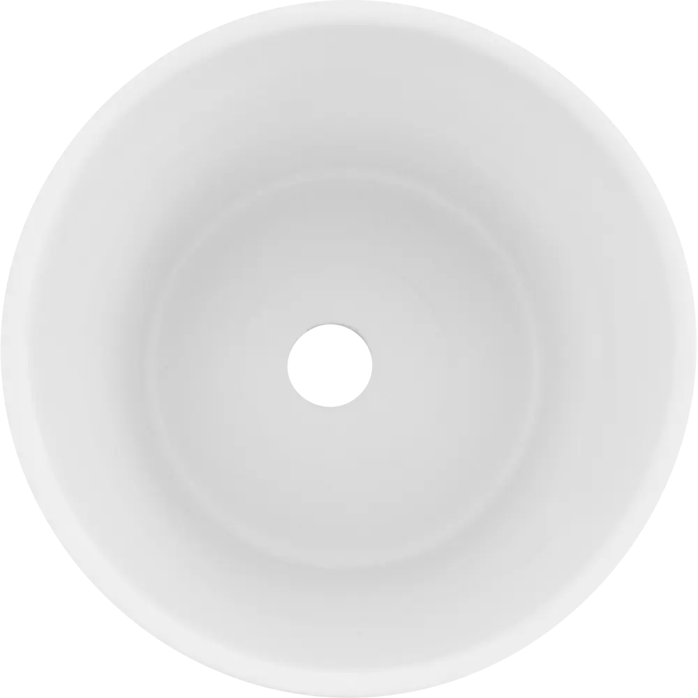 Горшок Уайт ø15 h16 см v1.7 л с поддоном керамика белый 18876203 STLM-2026962 Santreyd - Вид №1