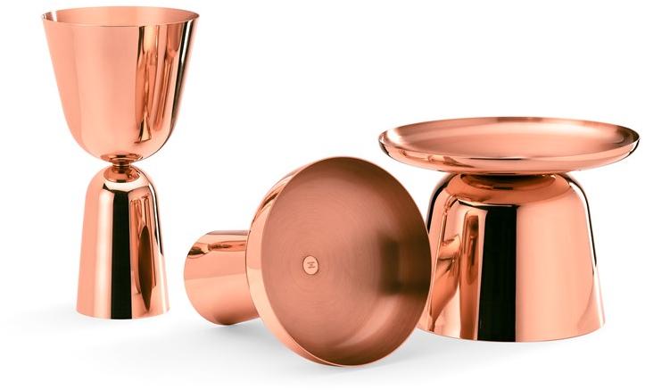 GHIDINI1961 Медная ваза Flirt Nd501rg103 - Вид №1