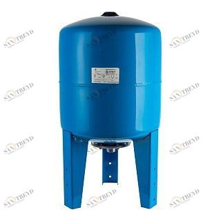 Бак-гидроаккумулятор на 50 л STOUT для ХВС вертикальный напольный STW0002000050