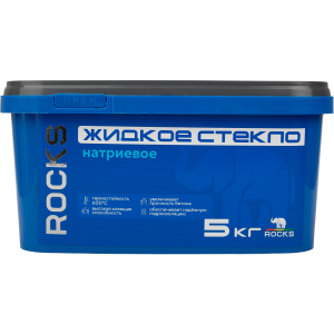 84957674 Жидкое стекло 5 кг STLM-0057412 ROCKS