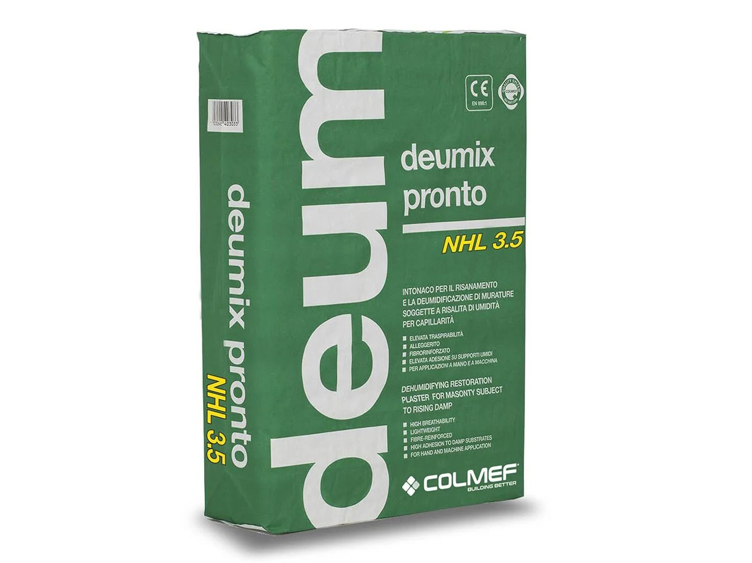 Минеральная штукатурка на основе натуральной извести Colmef Deumix ARCH-00075533 - Вид №1