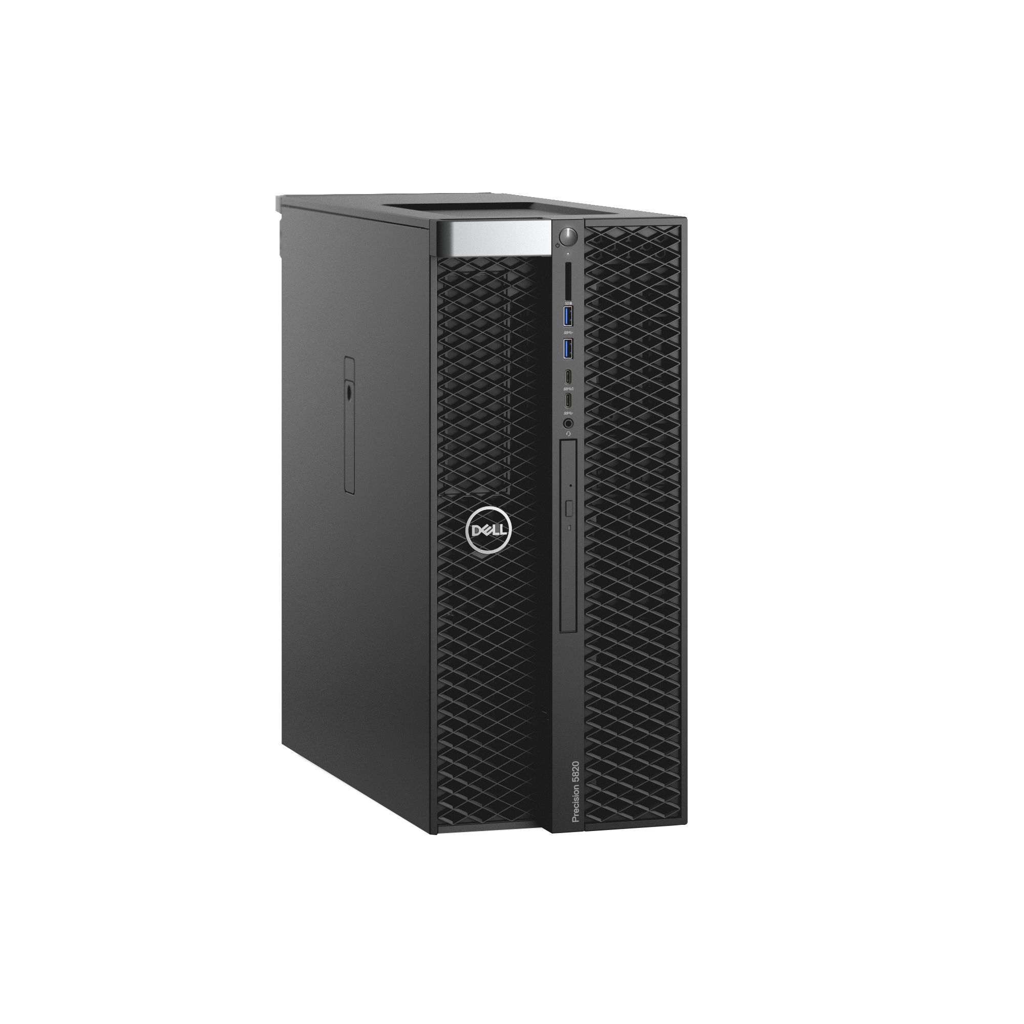 5820-2909 Precision t5820 rtx i9-10920x(3.5ghz, 12c), 32gb(2x16gb) ddr4 udimm 2666mhz, ssd 1tb pcie nvme, nvidia geforce rtx 3090 (24gb gddr6), dvd-rw,wifi,bt, win10 pro, keyboard, mouse, 3y basic nbd Dell Santreyd  - Вид №3