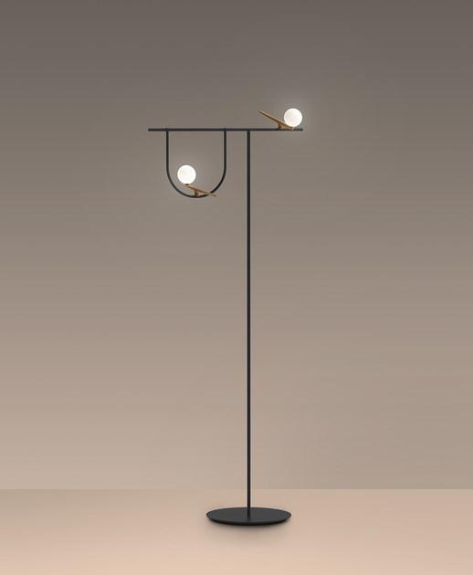 Artemide Светодиодный торшер прямого света из латуни Yanzi sun-id-1484364 - Вид №2