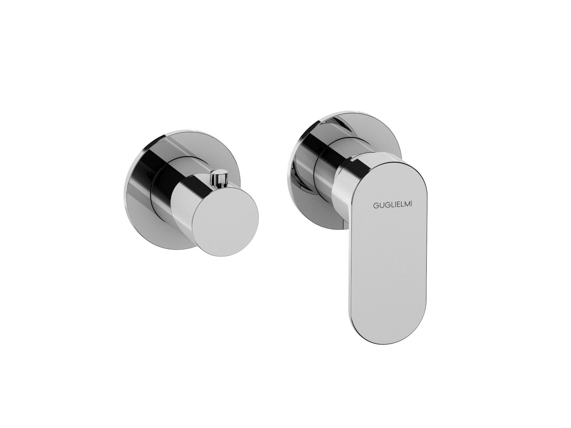 Однорычажный смеситель для душа с переключателем GUGLIELMI RUBINETTERIE Gugu ARCH-00148242 - Вид №1