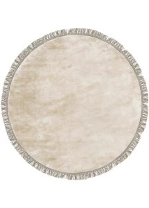 Ковер круглый бежевый 200 см Luna Beige CARPETDECOR ДИЗАЙНЕРСКИЕ, HANDMADE, ДЕТСКИЕ 00-3893120 Бежевый