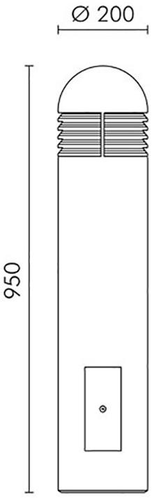 SIMES Флуоресцентный светодиодный столбик Column sun-id-1444661 - Вид №8