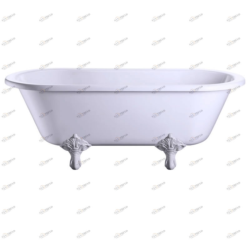 Ванна акриловая Windsor двусторонняя с ножками E11 WHI Windsor Burlington E3, E11 WHI