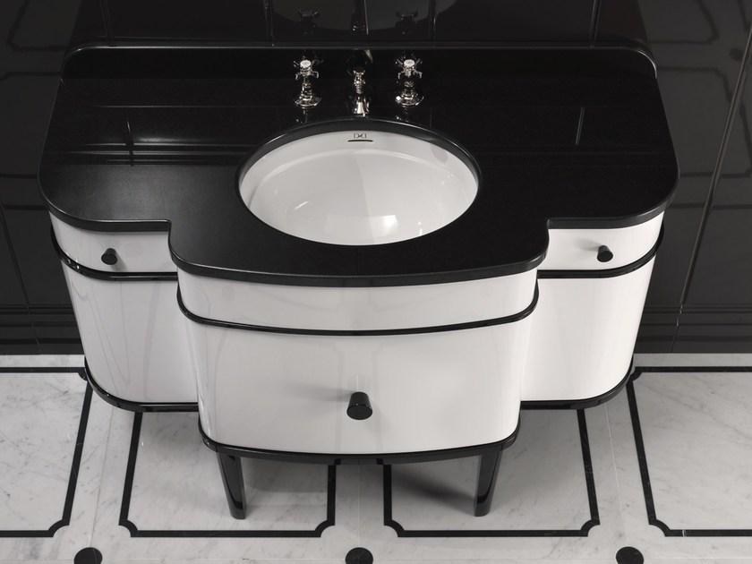 Devon&Devon Одинарная лакированная тумба под умывальник Deco Music sun-id-1508243 - Вид №3