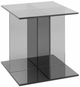 e15 Квадратный стеклянный журнальный столик  Ct08