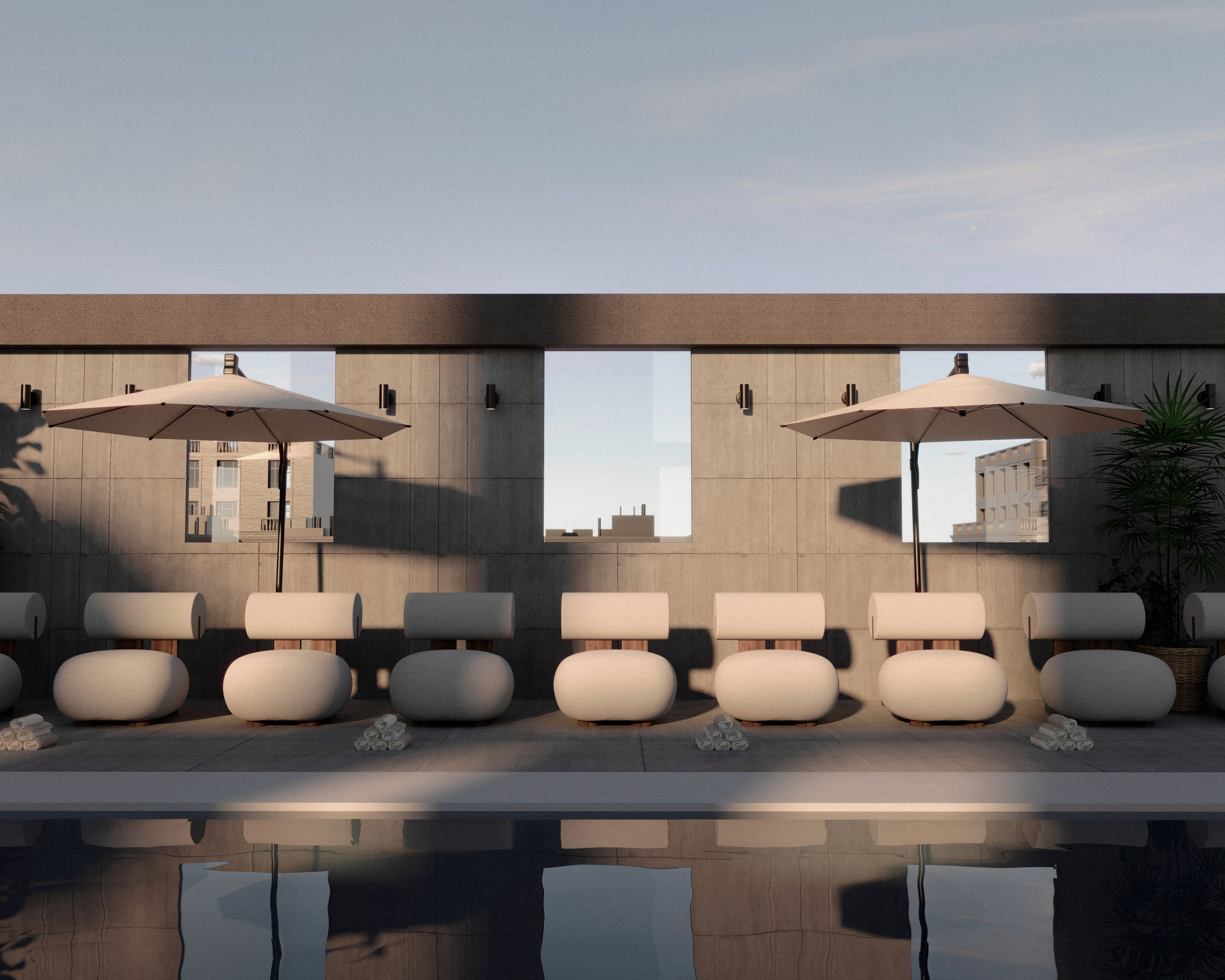 Садовое кресло в Sunbrella® NORR11 Hippo ARCH-00092054 - Вид №2