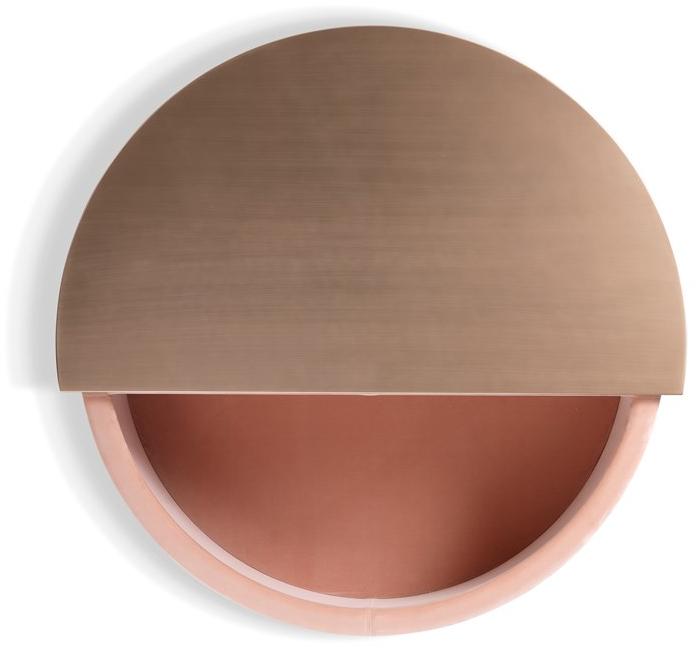 Arte Brotto Круглый пуф-контейнер из ткани Leonardo S98 - Вид №4