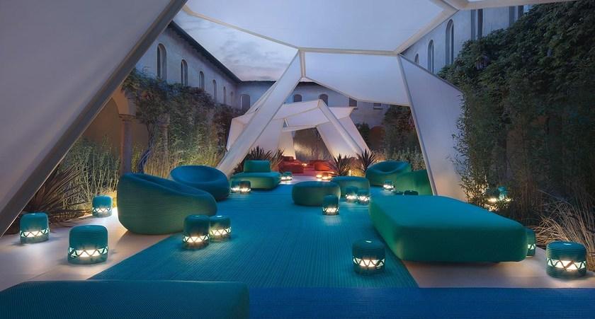 Paola Lenti Садовый пуф из ткани sun-id-1452360 - Вид №2