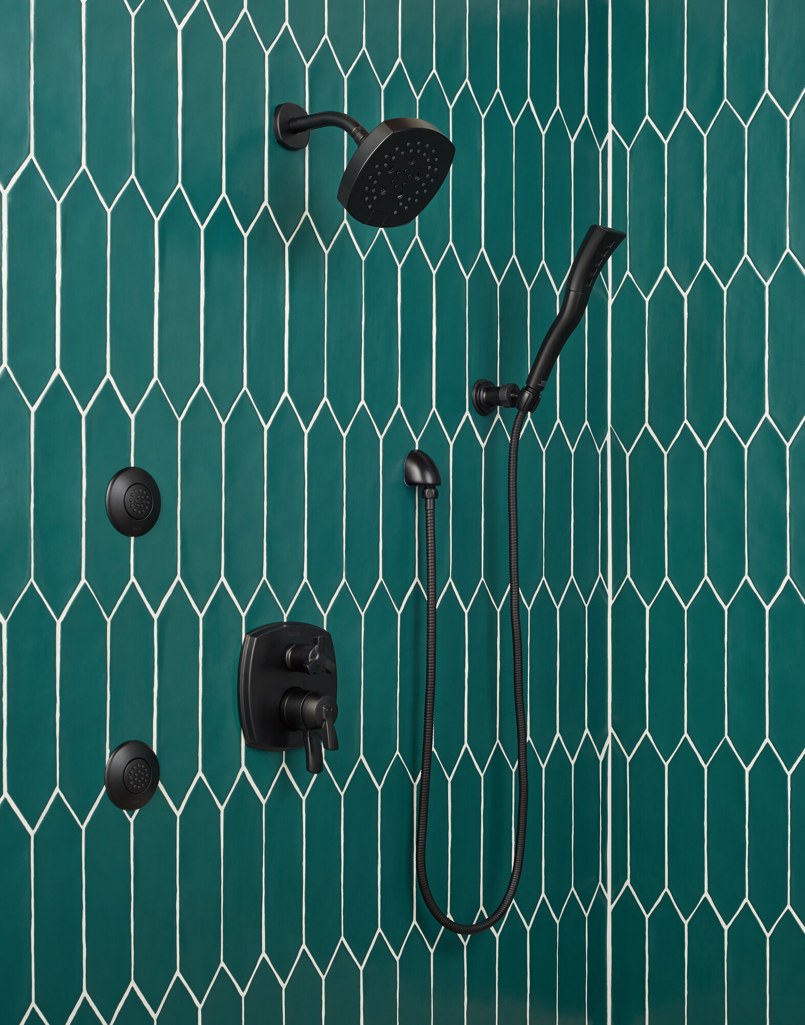 Спрей для круглого тела HydraChoice® Delta Faucet T50010-BL - Вид №3