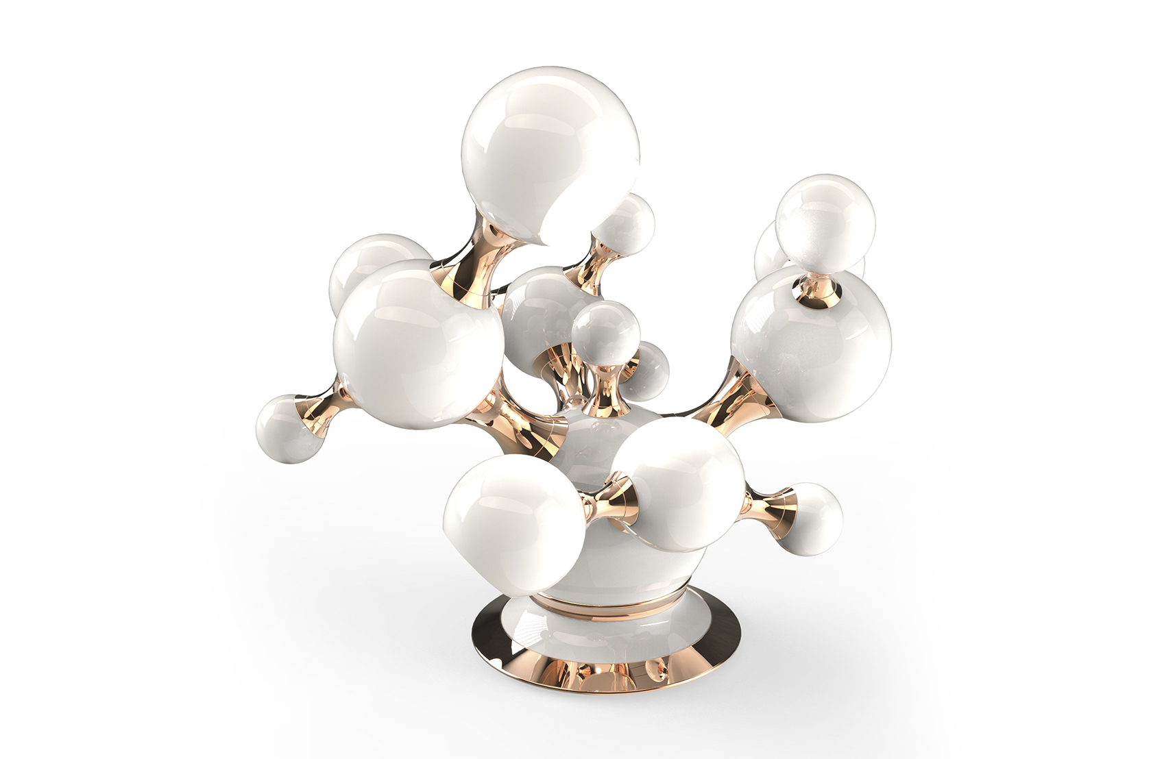 CIST37 Настольная лампа в детскую Атомный Circu 