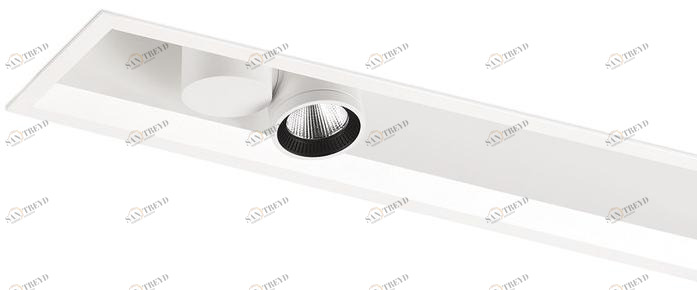 Arkoslight Алюминиевый потолочный линейный световой профиль для светодиодных модулей Io recessed profile sun-id-1385060