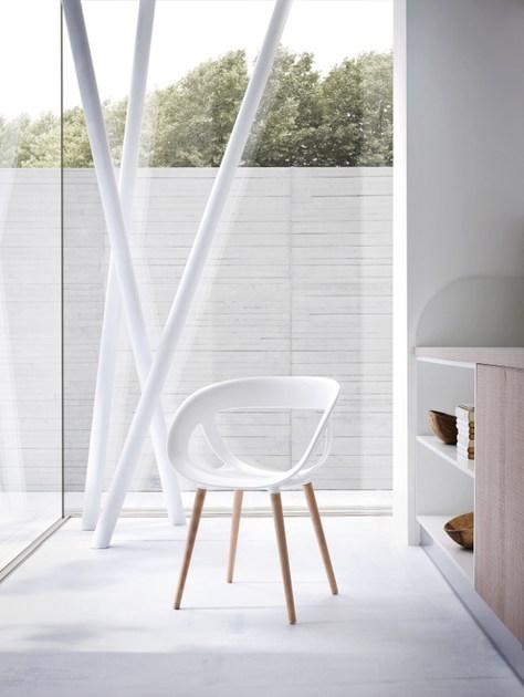 GABER Стул из технополимера с подлокотниками Moema sun-id-1440883 - Вид №1