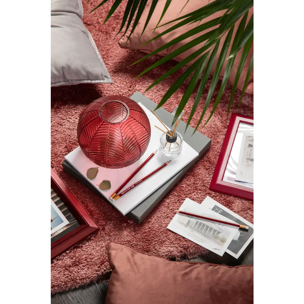 Подушка «Бархат», 40х40 см, цвет пепельная роза LINEN WAY STLM-2118797 - Вид №4