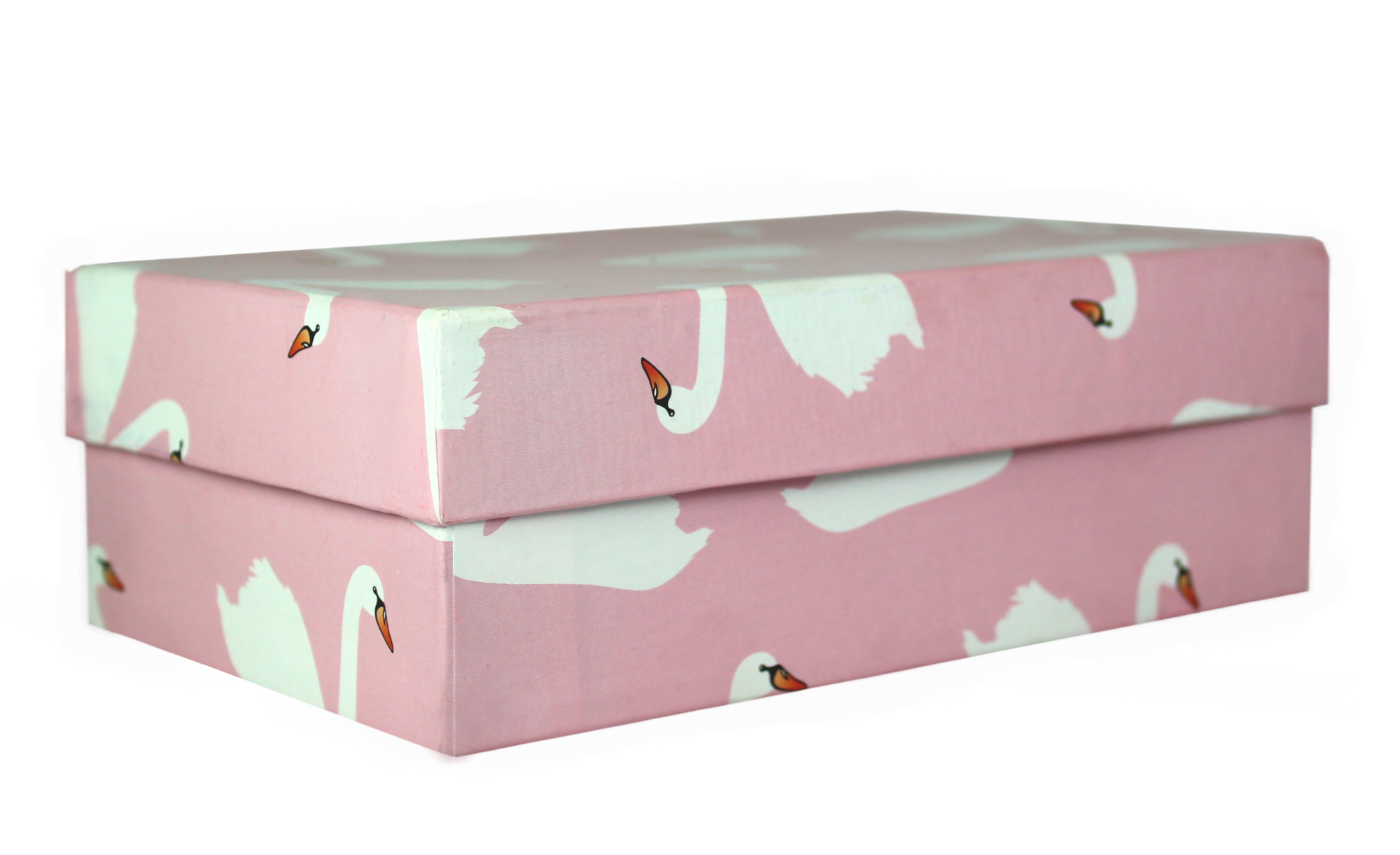 509926 Коробка подарочная "Лебеди", 19 х 12 х 6,5 см Santreyd 