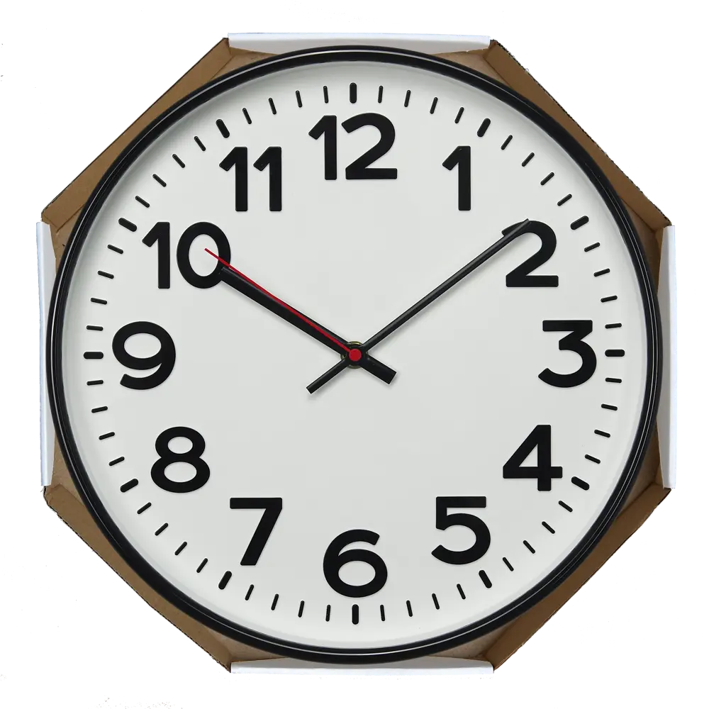 Часы настенные «Чёрно-белая классика», цвет чёрный/белый, диаметр 30 см TROYKATIME Черно-белая классика STLM-2022453 - Вид №3