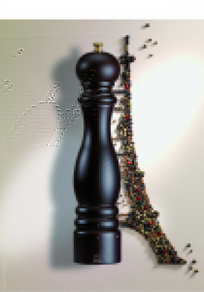 Мельница для перца шоколад 30 см Paris PEUGEOT ДИЗАЙНЕРСКИЕ 00-3952134 Коричневый  - Вид №1