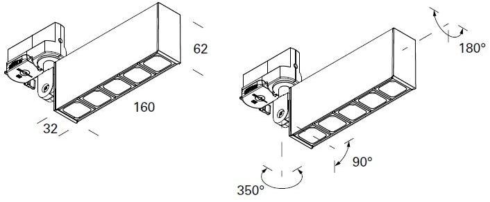 Lucifero's Светодиодные трековые светильники из экструдированного алюминия Leva sun-id-1368801 - Вид №3