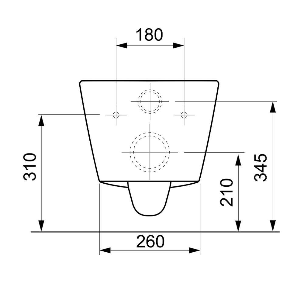 9400405.WCD Комплекты из инсталляций, панелей смыва и унитазов Duravit D-Neo Tece  - Вид №7