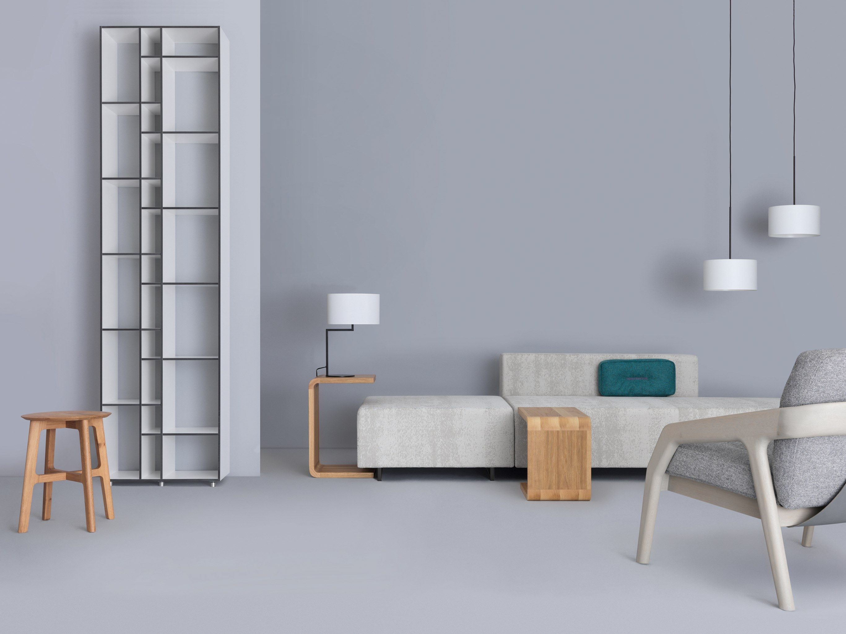 Деревянный журнальный столик ZEITRAUM WAITER & WAITRESS ARCH-00055562 - Вид №4