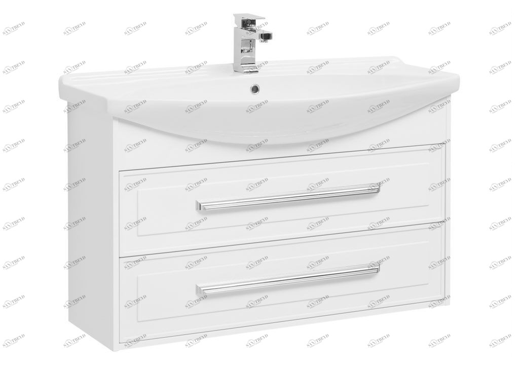 Тумба под раковину Aquanet Остин 105 белый sun-id-270608