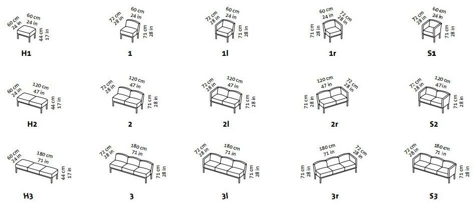 brühl Модульное кожаное кресло Add1 sun-id-1360518 - Вид №9