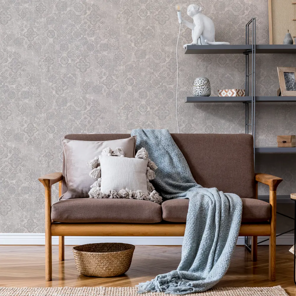 Обои виниловые Wall Decor Персия серые 1.06 м 75099-48 88487179 STLM-2026100 - Вид №2