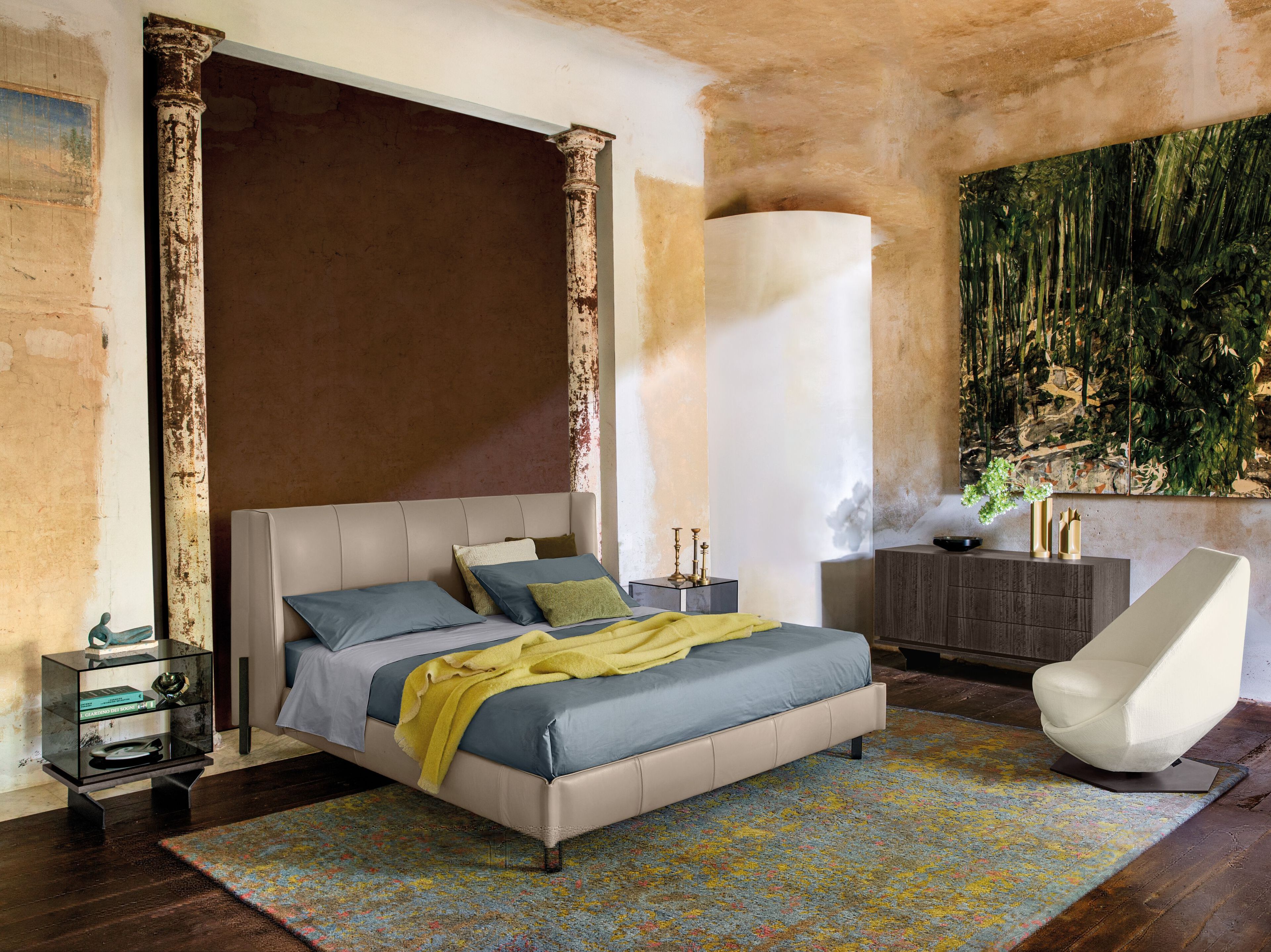 Двуспальная кровать с мягким изголовьем Arketipo BIG NIGHT ARCH-00083815 - Вид №3