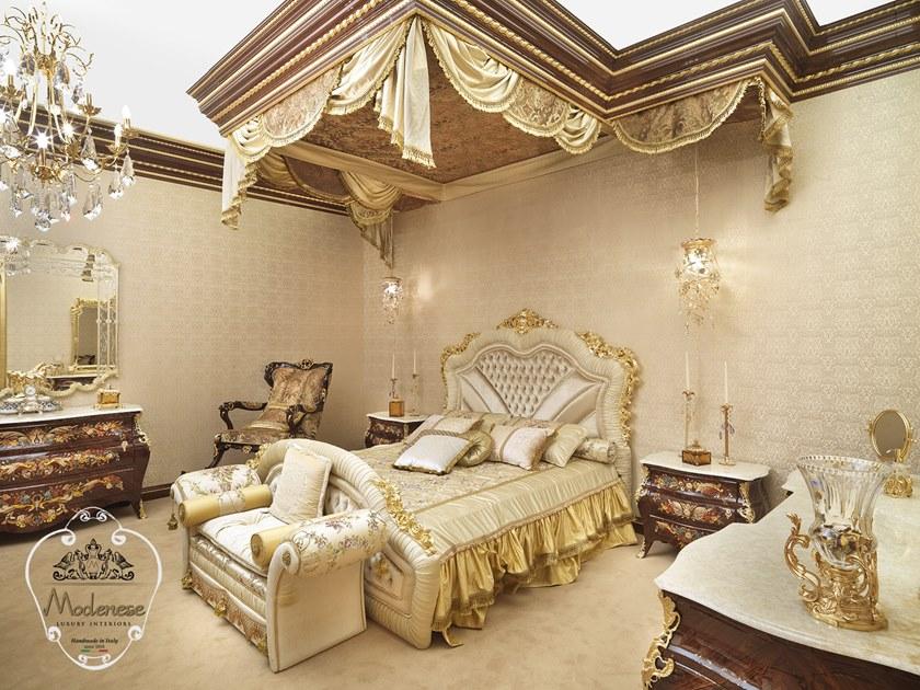 Modenese Gastone Двуспальная кровать с мягким изголовьем Deluxe sun-id-1409282 - Вид №1