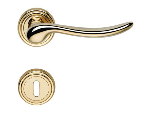 Классическая латунная ручка с насадкой