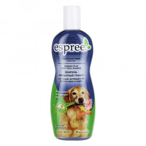 ПР0009605 Шампунь для собак и кошек Dirty Dog Ароматный гранат для сильнозагрязненной шерсти 355 мл ESPREE