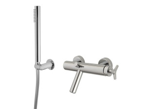 Однорычажный открытый смеситель для душа с ручным душем