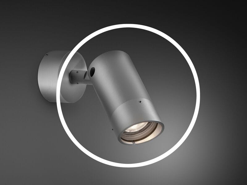 Анодированный алюминиевый светодиодный регулируемый наружный прожектор BEL-LIGHTING Lena ARCH-00057846