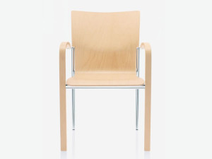 Деревянный штабелируемый стул