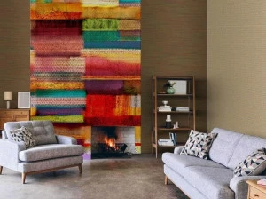 Jannelli&Volpi Полосатые флизелиновые обои Jv 601 kerala