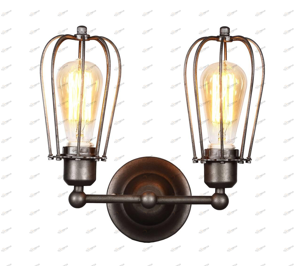 Бра Divinare Ofelia 2001/01 AP-2 DIVINARE ПОД СТАРИНУ, ФОНАРЬ 077348 Серый 