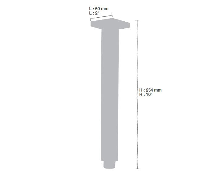 Потолочный душ BARIL RAC-1018-04 ARCH-00151409 - Вид №2
