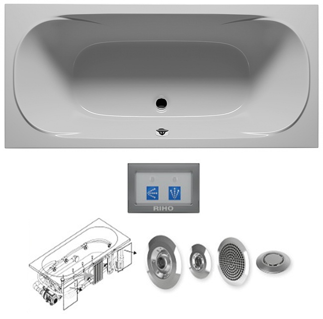 BC0700500000000_top1 Ванна Riho Taurus Santreyd - Вид №3