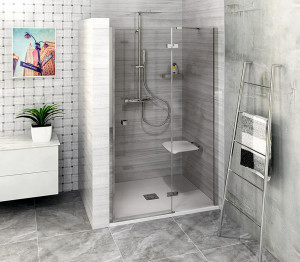FL1411R Polysan Ширмы для душа FORTIS LINE