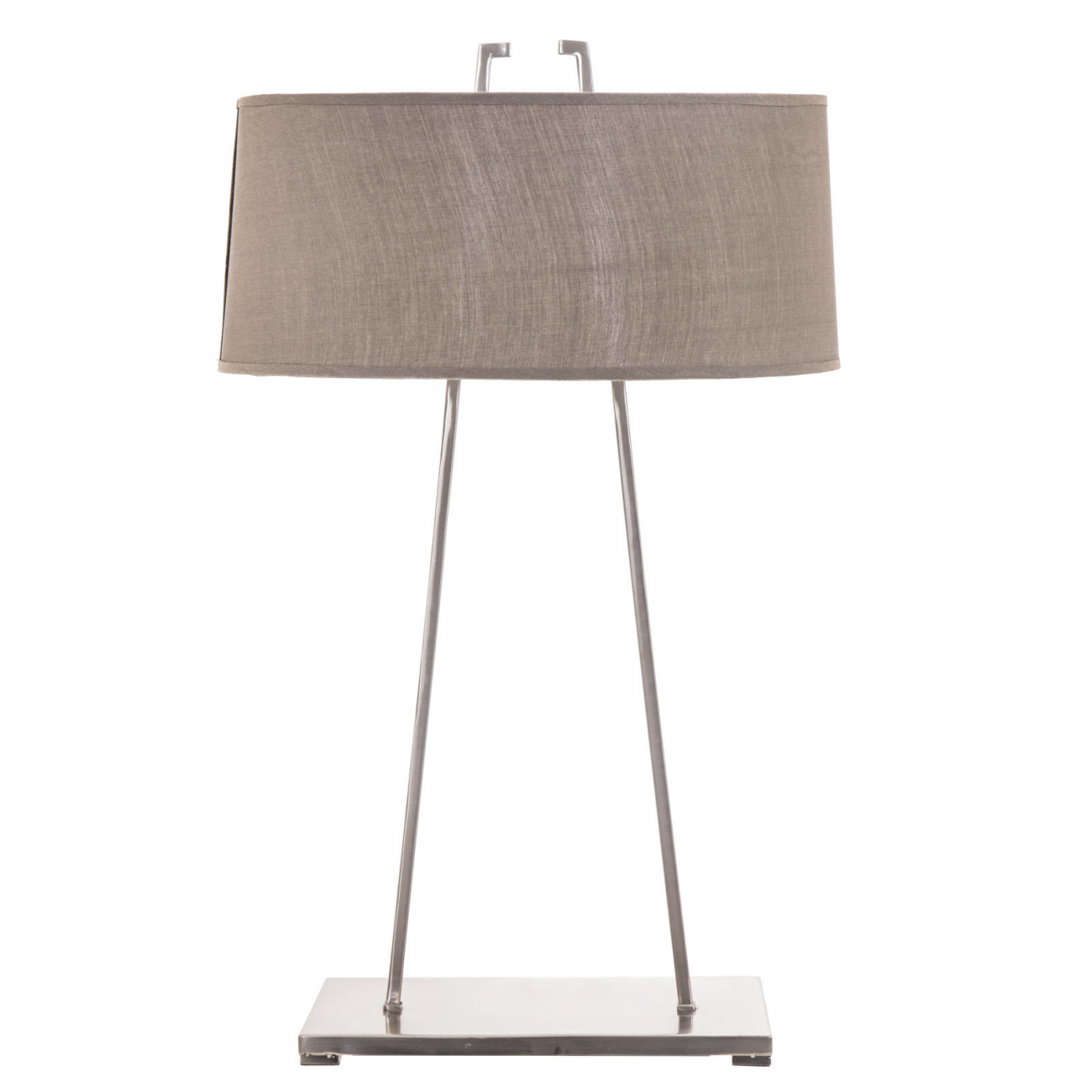 Настольная лампа Sara серая 5514 PUSHA КЛАССИЧЕСКИЕ 061689 Бежевый;хром  - Вид №1