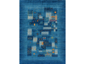 Прямоугольный шерстяной ковер