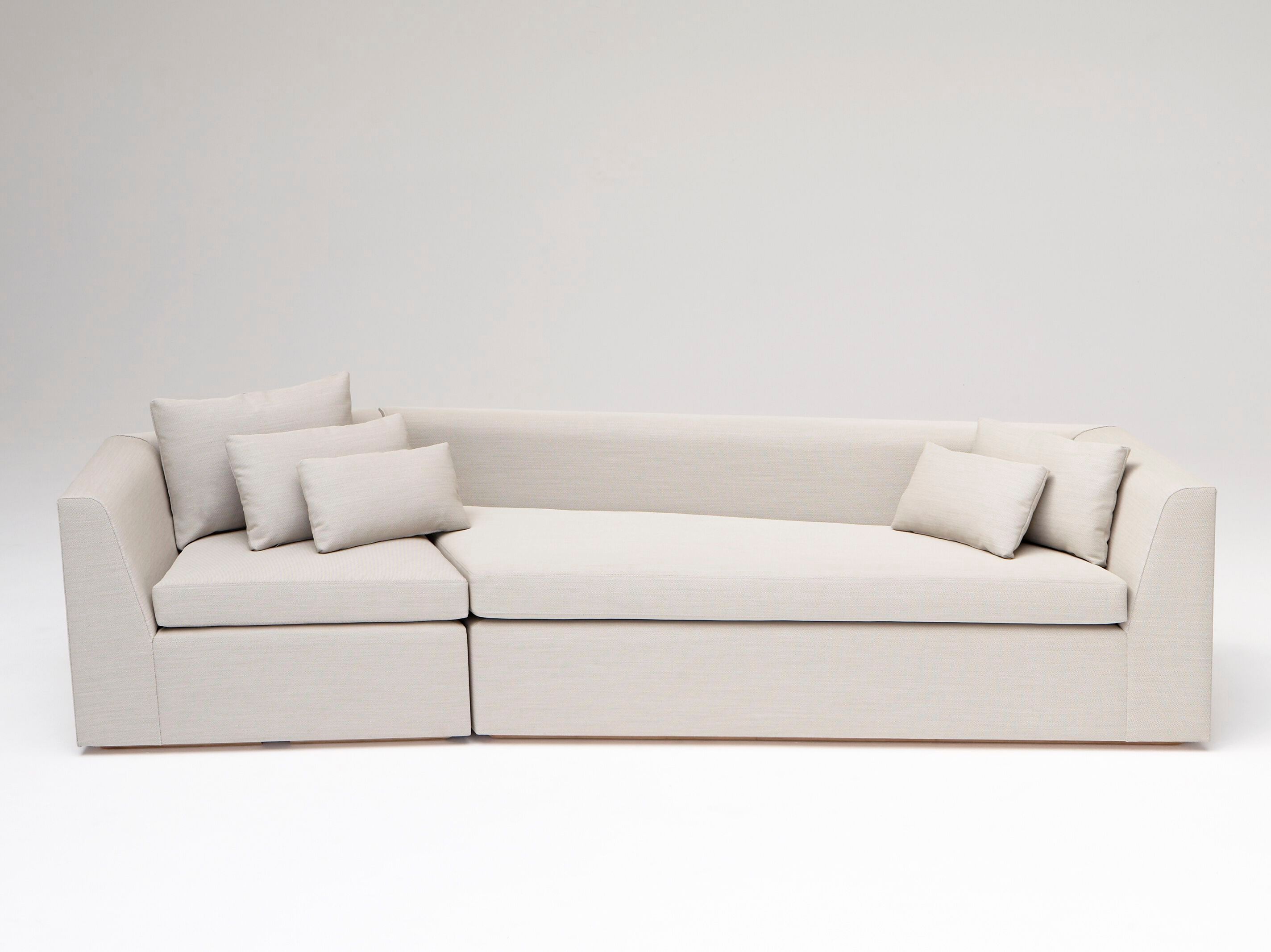 3-местный модульный тканевый линейный диван Phase Design Pangaea ARCH-00029127