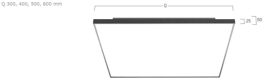 Lightnet Настенный светильник / потолочный светильник из алюминия Cubic sun-id-1421711 - Вид №1