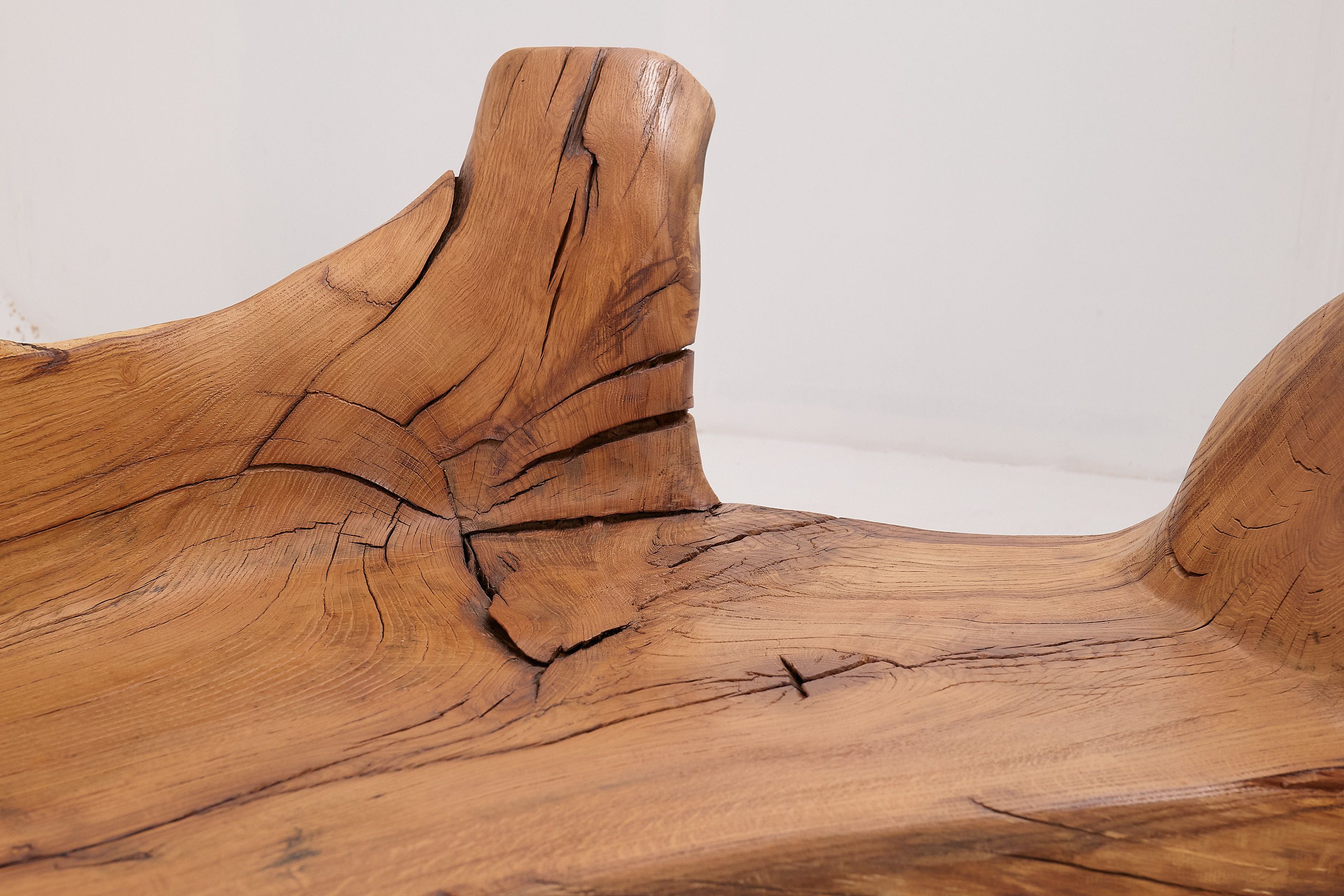 Дубовая скамья Logniture XXL SCULPTURAL BENCH ARCH-00035235 - Вид №19