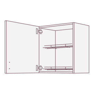 Кухонный шкаф с сушкой для посуды  EWV1D