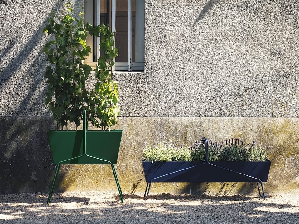 Прямоугольная стальная плантатор Fermob BASKET ARCH-00093598 - Вид №1