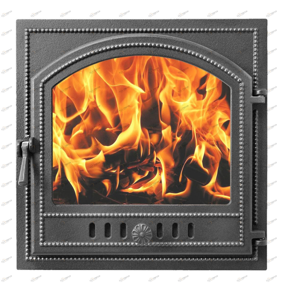 Дверка каминная Везувий 205 со стеклом (405) 2406